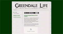 Desktop Screenshot of greendalelife.com